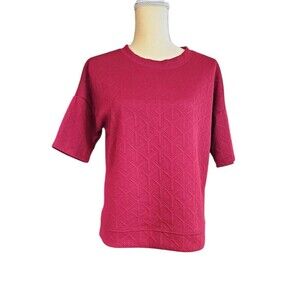 The Vintage Shop Red Strechy Blouse